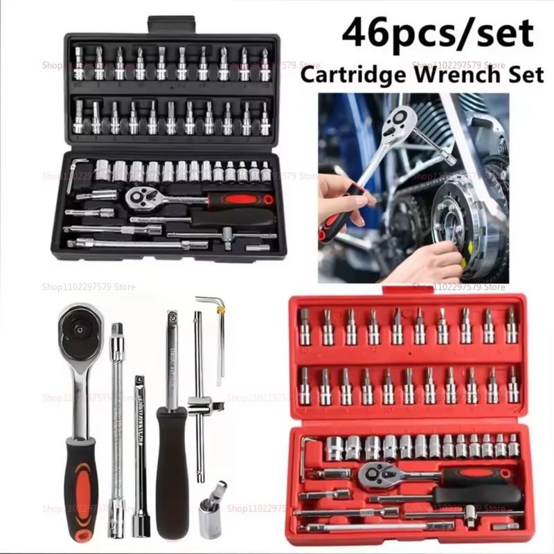 Tech Accessories And Gadgets - 46pcs Small Drive Socket Ratchet Wrench