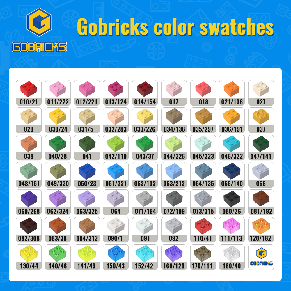Gobricks 50pcs 3001 MOC Access – обзор и цена X Tech Accessories