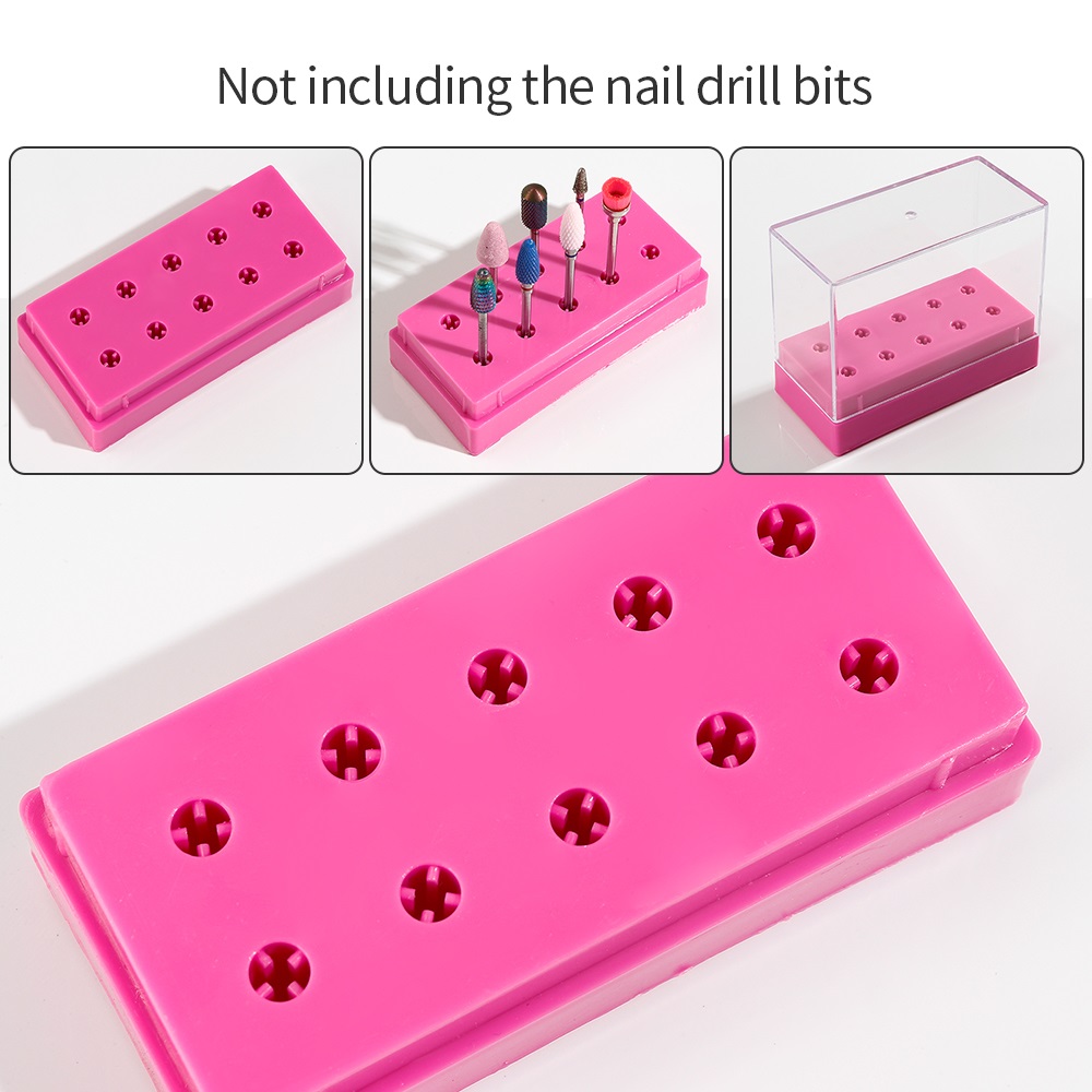 7 /10 Holes Nail Art Bit Stora – обзор и цена Nail Tech Accessories