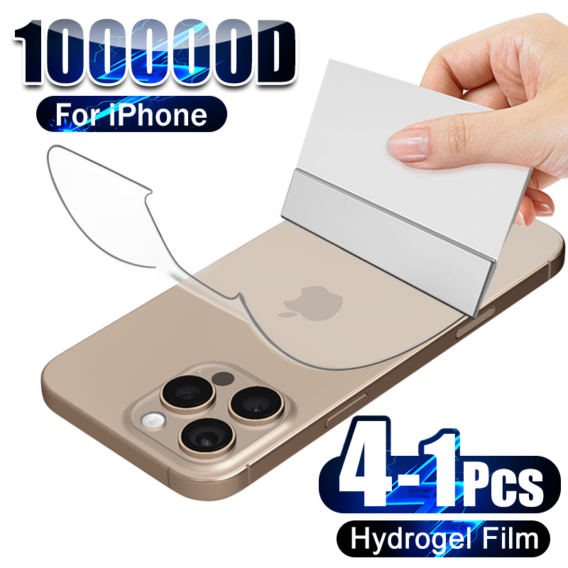 4-1Pcs Back Hydrogel Film For  – обзор и цена Tech Accessories Apple