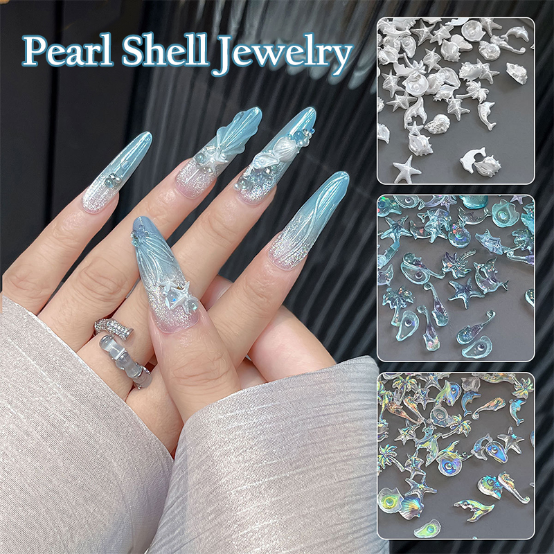 50Pcs Mix Ocean Series Pearl S – обзор и цена Nail Tech Accessories