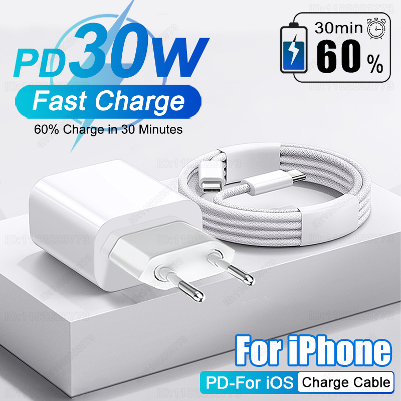 PD 30W Fast Charger For iPhone – обзор и цена Tech Accessories Apple