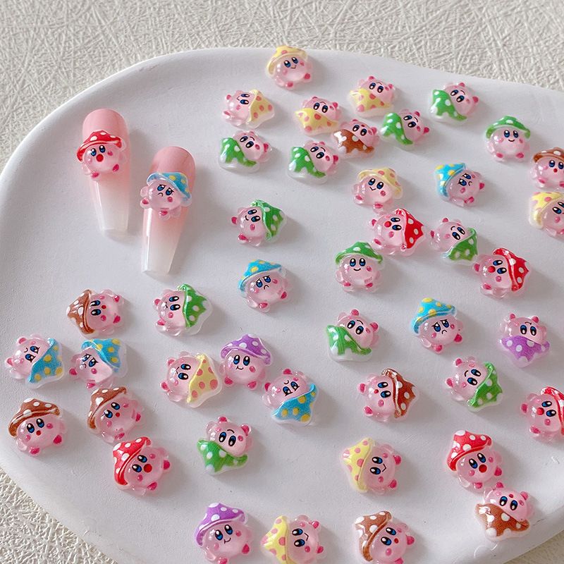 2/10/20pcs Kirby Nail Charms 3 – обзор и цена Nail Tech Accessories