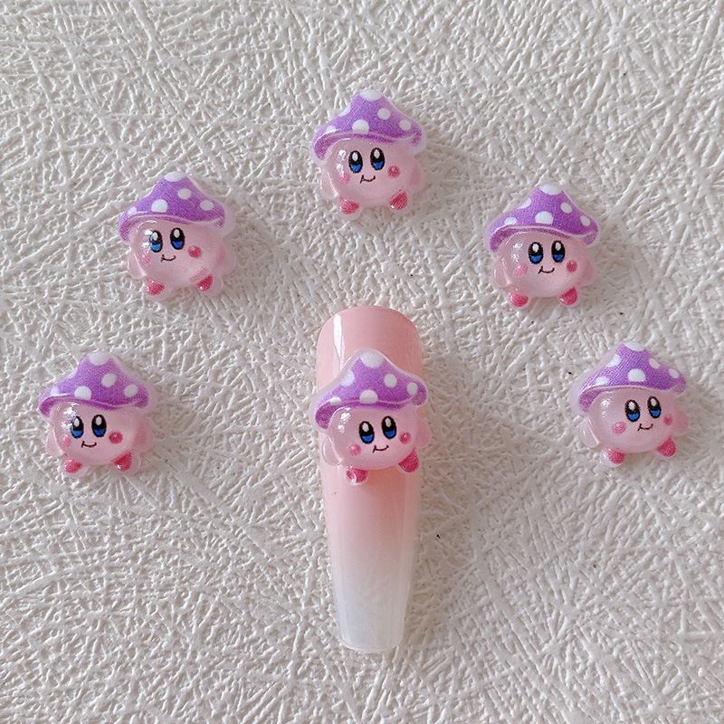 2/10/20pcs Kirby Nail Charms 3 – обзор и цена Nail Tech Accessories