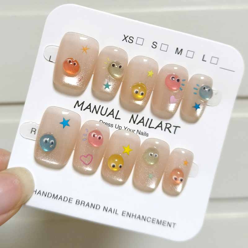10Pcs French Style New Cute 3D – обзор и цена Nail Tech Accessories