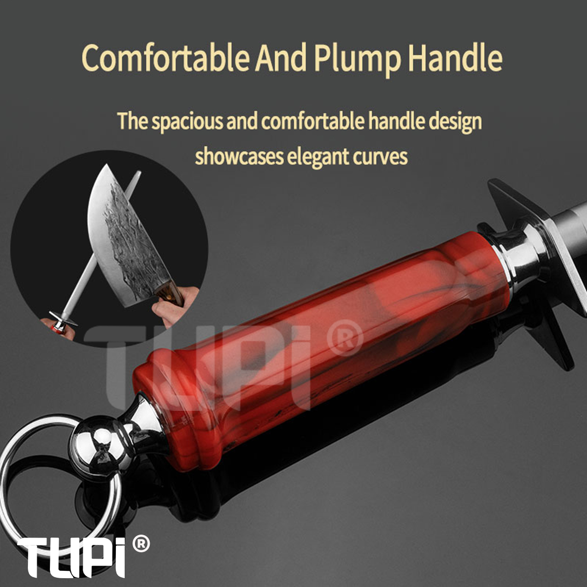 TUPI Honing Rod Professional C – обзор и цена High Tech Kitchen Accessories