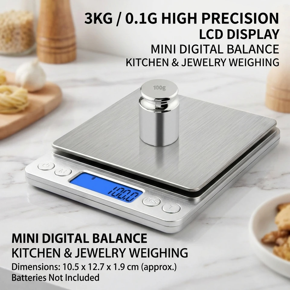 3KG High-Precision Electronic  – обзор и цена High Tech Kitchen Accessories