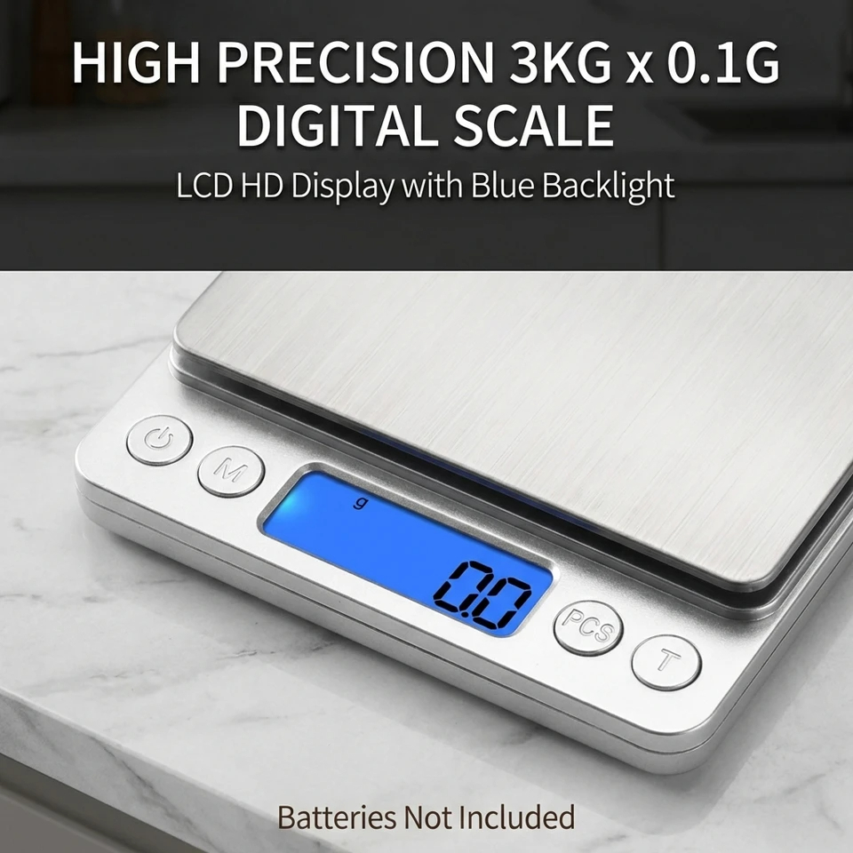 3KG High-Precision Electronic  – обзор и цена High Tech Kitchen Accessories