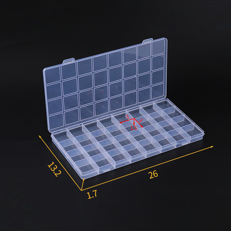 32/24/15 Grids Transparent Rec – обзор и цена Nail Tech Accessories