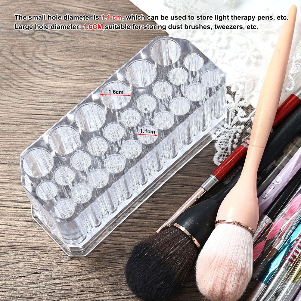 26 Holes Acrylic Nail Brushes  – обзор и цена Nail Tech Accessories