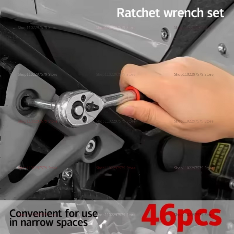 46pcs Small Drive Socket Ratch – обзор и цена Tech Accessories And Gadgets
