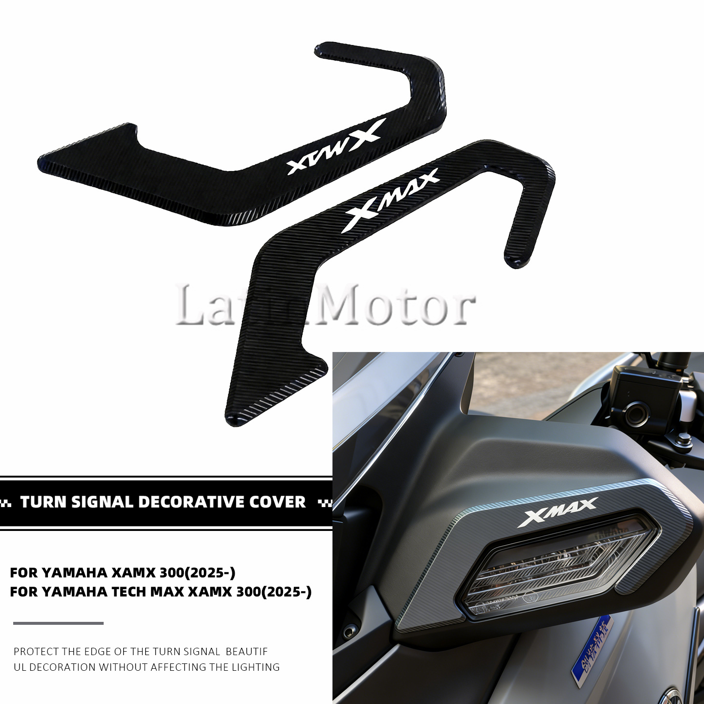 For Yamaha XMAX300 XMAX TECH M – обзор и цена X Tech Accessories